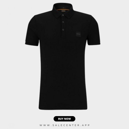 BOSS POLO SHIRT WHITE 03 - أسود